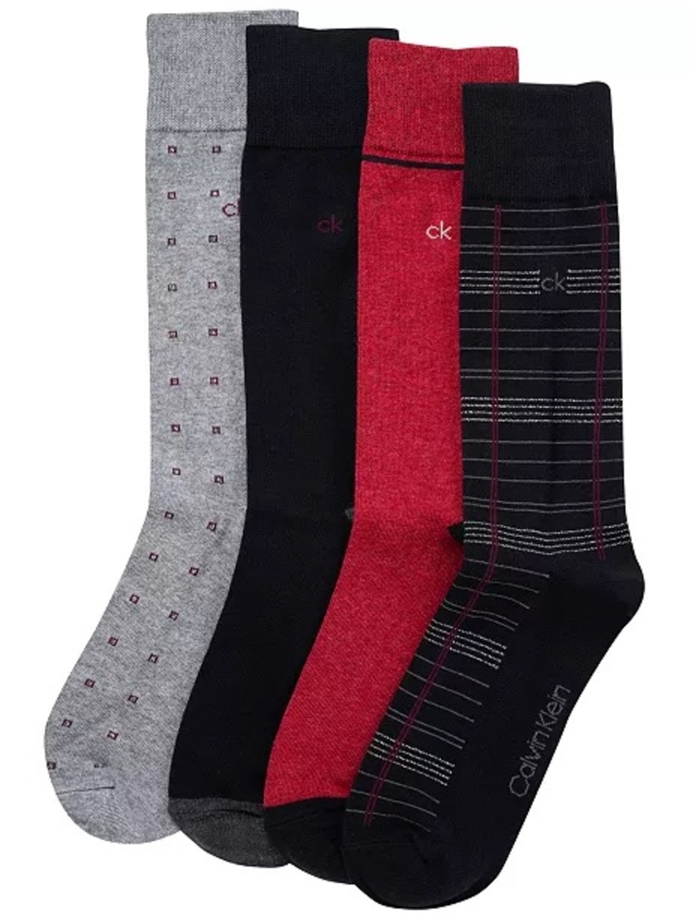 NWT CALVIN KLEIN Rayon Dress Crew Socks, 4-Pack
ONE SIZE